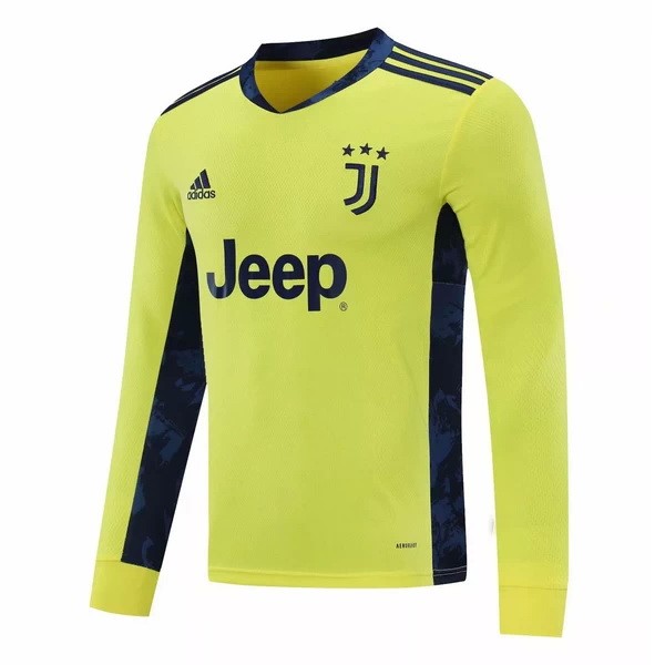 Tailandia Camiseta Juventus Replica Primera Ropa ML Portero 2020/21 Amarillo